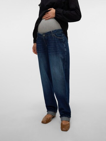 MAMALICIOUS Loose fit Jeans 'Kyoto' in Blue: front