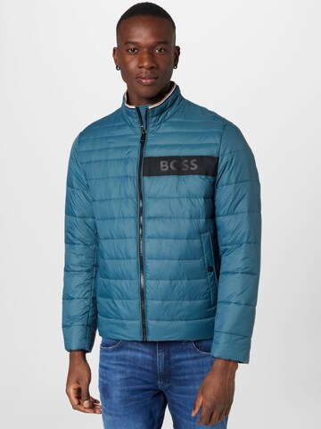 BOSS Between-season jacket 'Darolus' in Blue: front