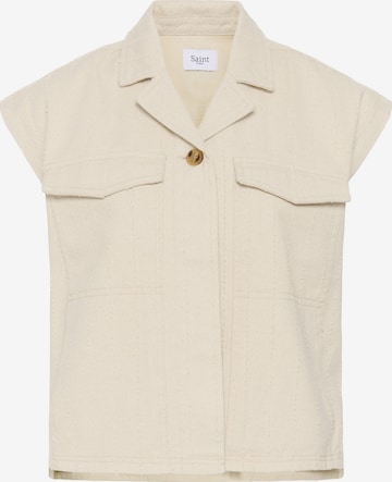 Gilet 'RyderSZ' SAINT TROPEZ en beige : devant