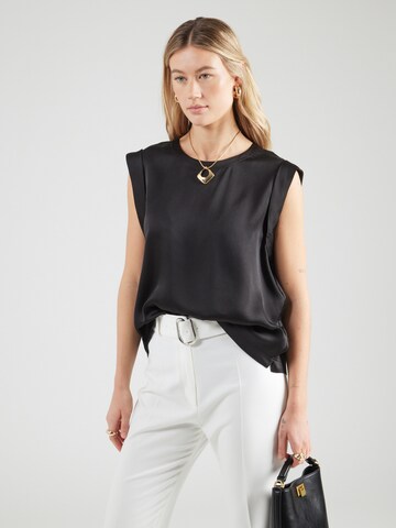 Camicia da donna 'C_Ieaska' di BOSS in nero: frontale