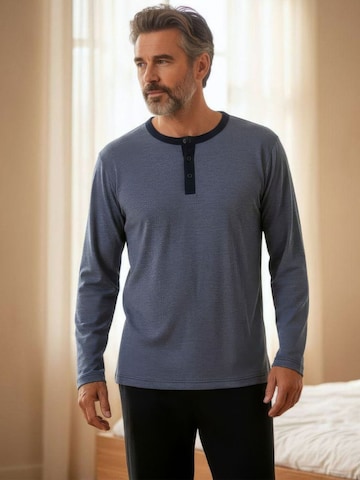 Pyjama long 'Leios' zd ZERO DEFECTS en bleu