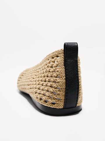 Ballerines Bershka en beige