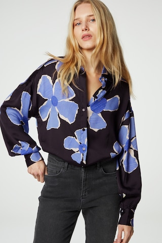 Fabienne Chapot Blouse in Zwart: voorkant