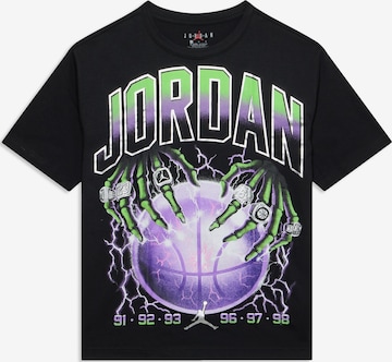 Maglietta 'SHOCK AND AHHH' di Jordan in nero: frontale