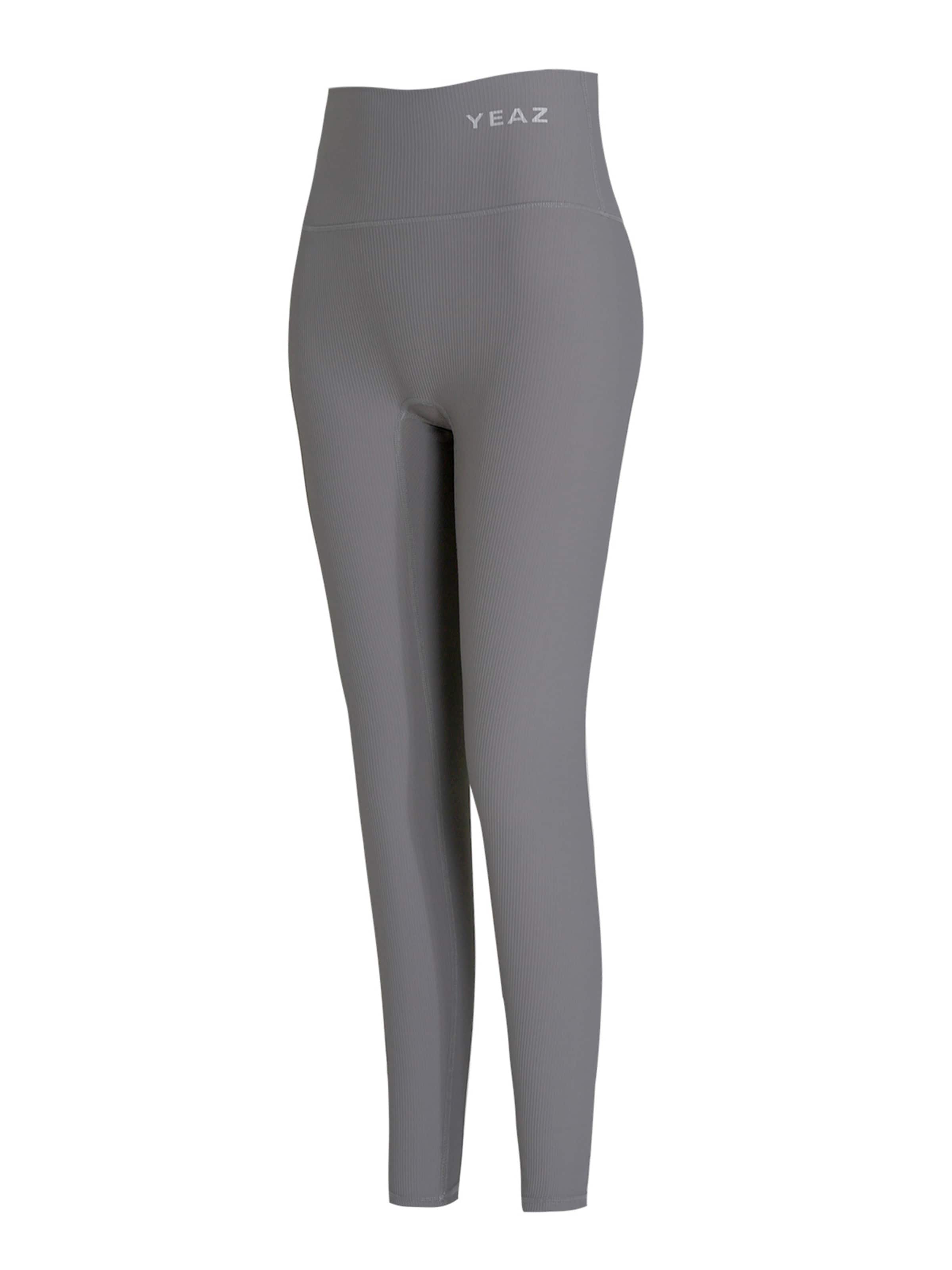 YEAZ - Skinny Pantalón deportivo 'Club Level' en gris: frente