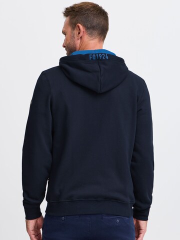 FQ1924 - Sudadera con cremallera en azul