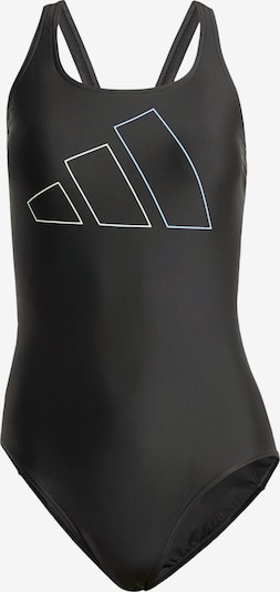 Costum de baie sport ADIDAS PERFORMANCE pe albastru deschis / verde mentă / alb, Vizualizare produs