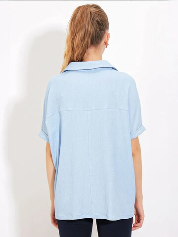 Bigdart Bluse in Blau