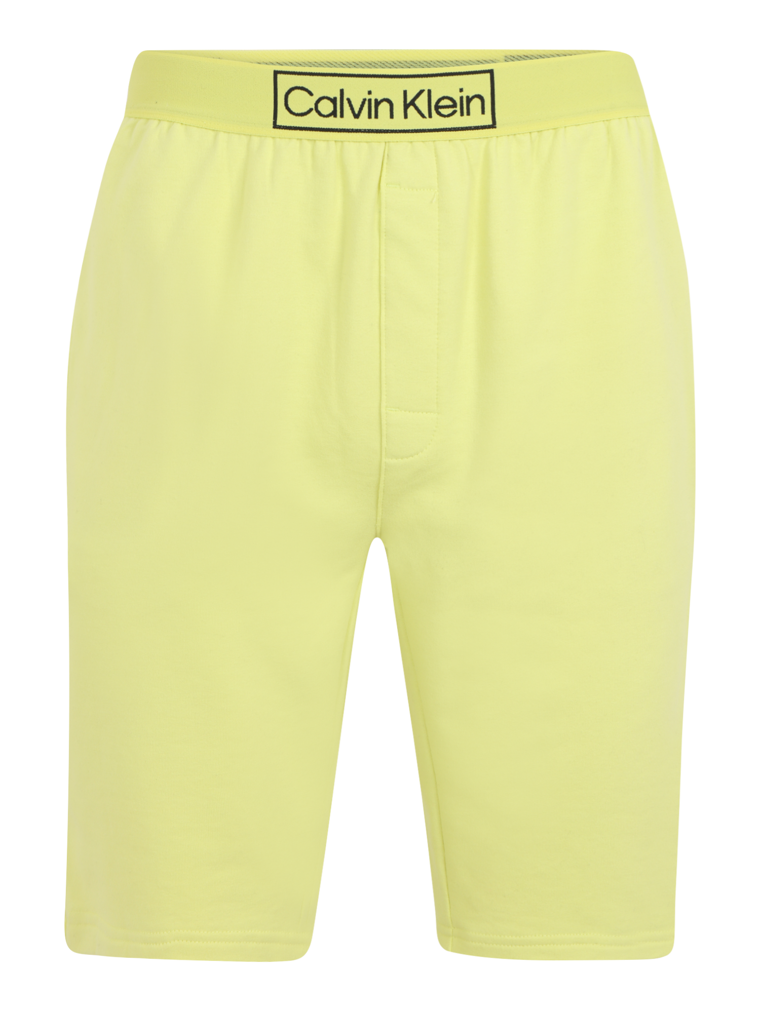 Bielizna sHp0Q Calvin Klein Underwear Spodnie od piżamy w kolorze Cytrynowym 