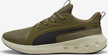 Chaussure de course 'Carson' PUMA en vert : devant