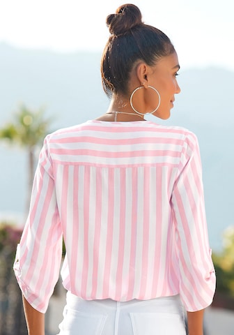 LASCANA Blouse in Roze