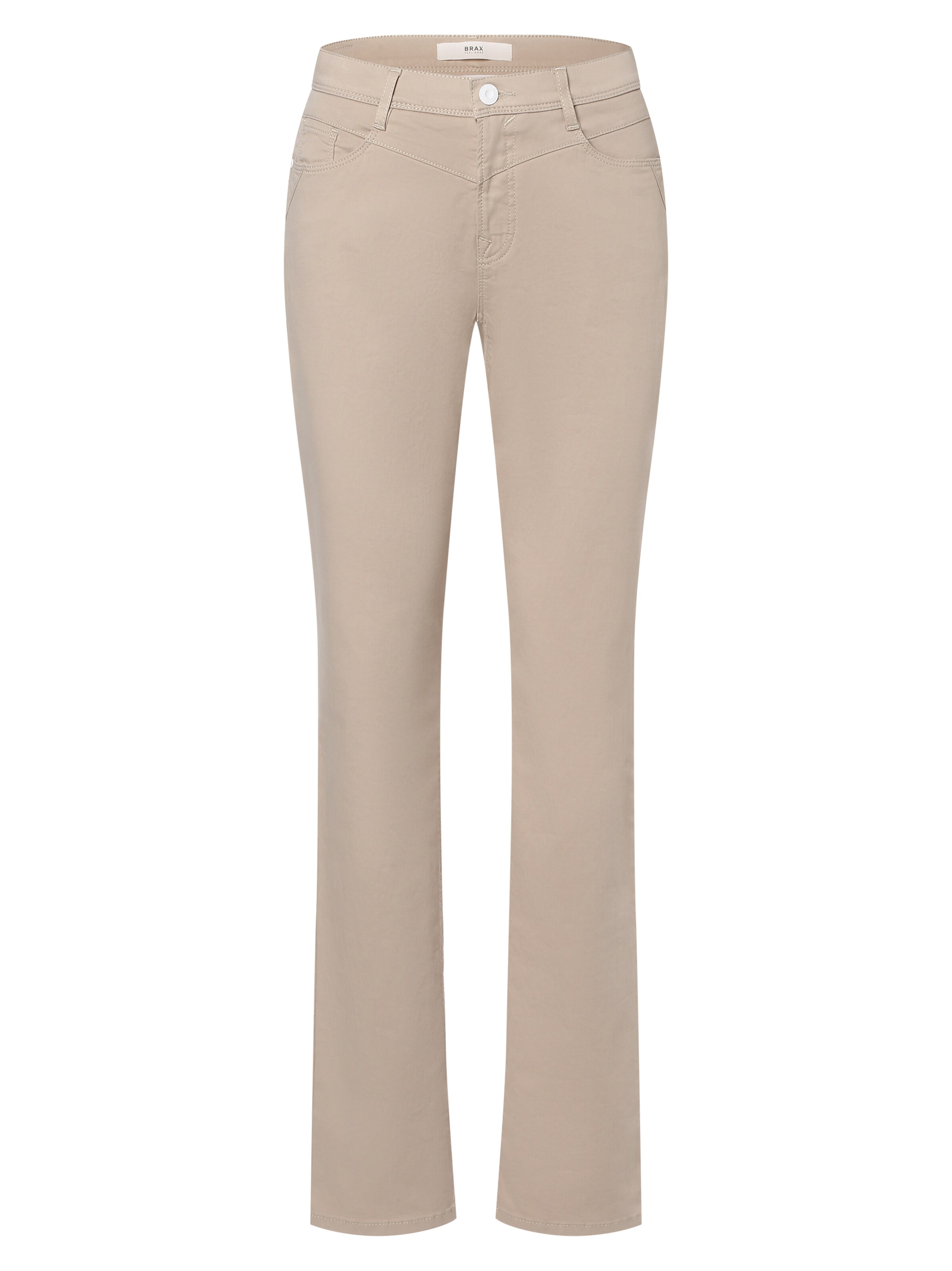 BRAX Slimfit Hose 'Carola' in Braun: Vorderseite