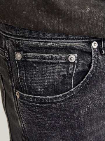 JACK & JONES Regular Jeans 'JJIChris JJClassic' in Zwart