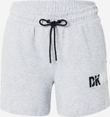 DKNY Performance Regular Спортен панталон в сиво: отпред