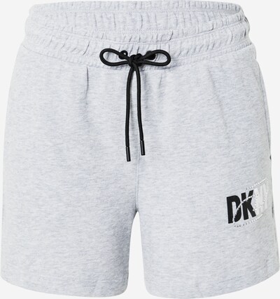 DKNY Performance Byxa i gråmelerad / svart / vit, Produktvy
