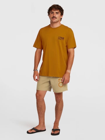 O'NEILL Szorty kąpielowe 'Cali 16''' w kolorze beżowy: przód