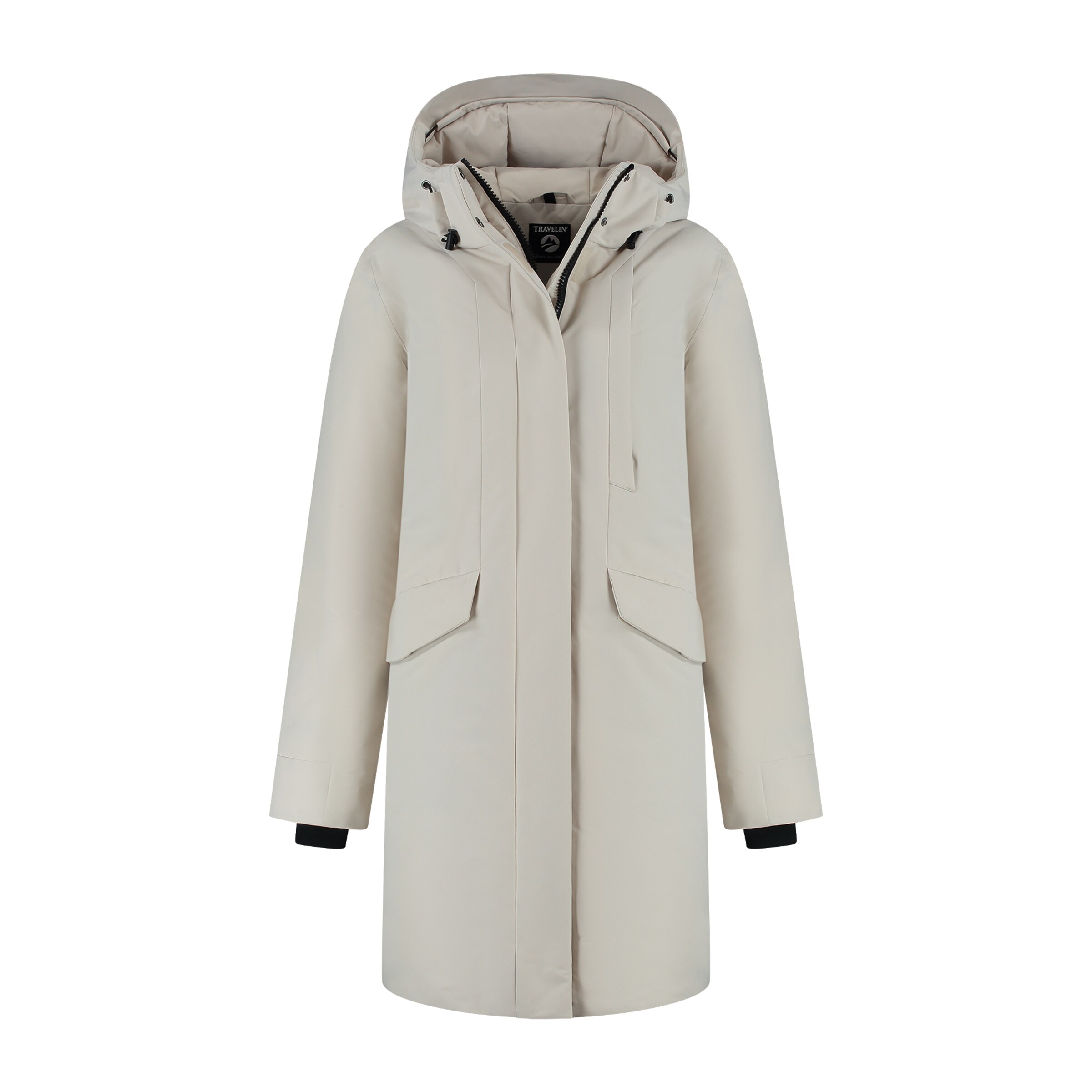 Travelin Wintermantel in Beige