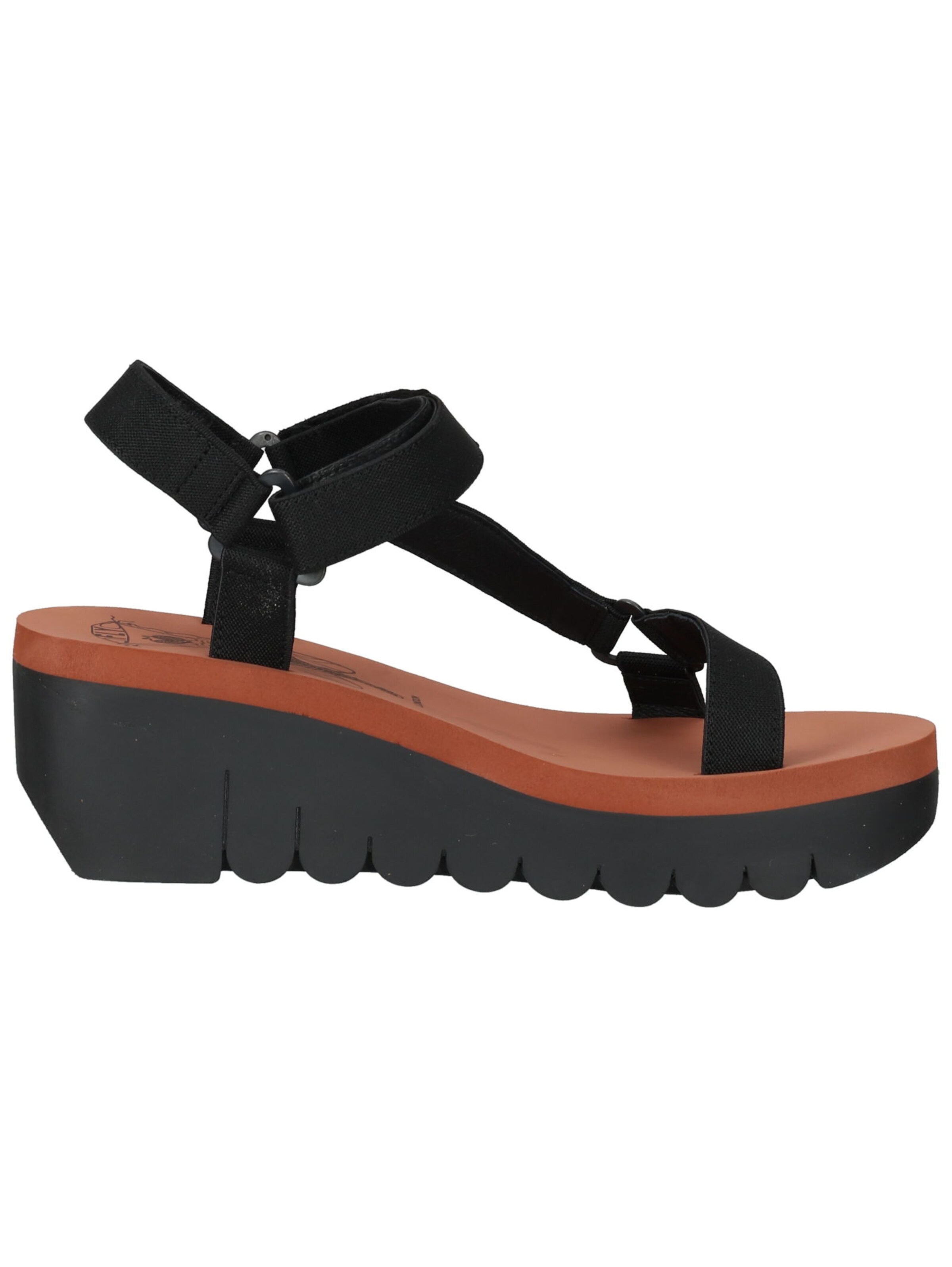 FLY LONDON Sandale in Schwarz