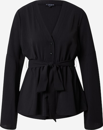 In The Style Blouse 'JAC JOSSA' in Black: front