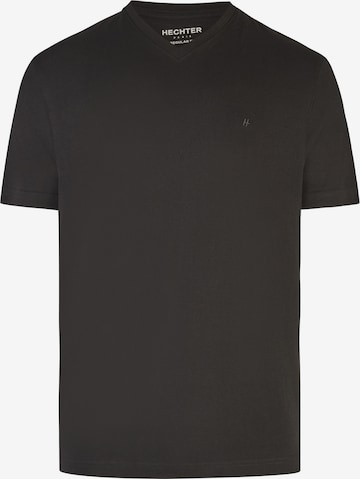 HECHTER PARIS Shirt in Zwart: voorkant
