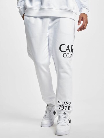 Urban Classics Regular Pants 'Carlo Colucci' in White: front