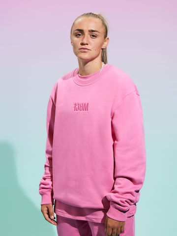 FCBM Sweatshirt 'Neo' in Pink: predná strana