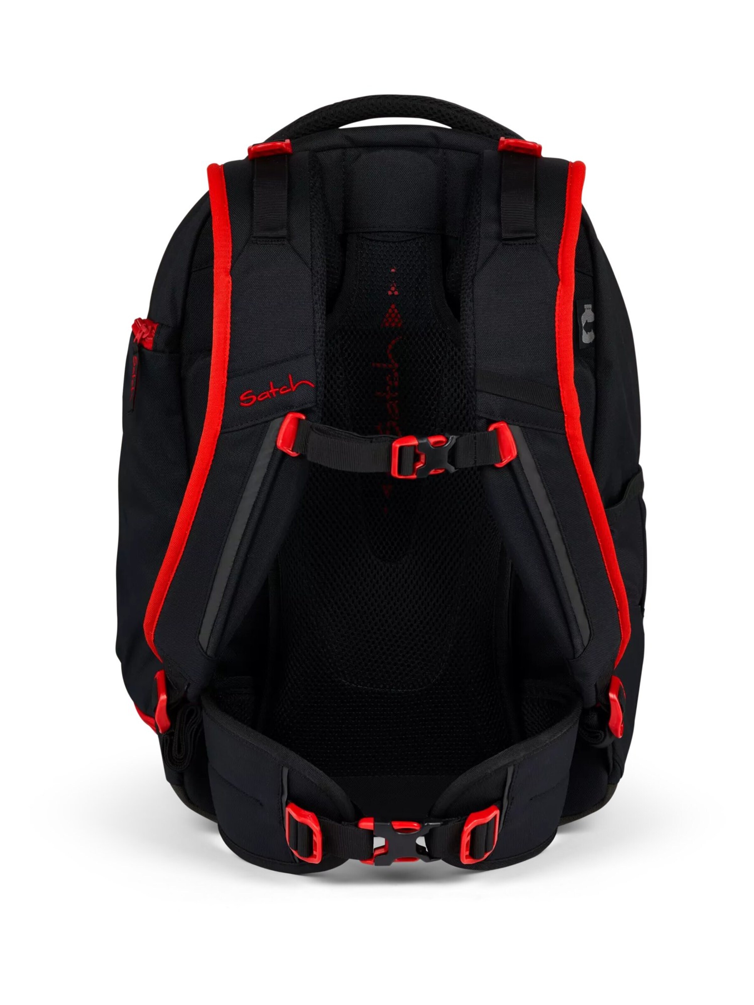 Satch Backpack 'Schulrucksack match' in Red