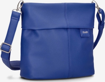 ZWEI - Bolso de hombro 'MADEMOISELLE.M M8' en azul: frente