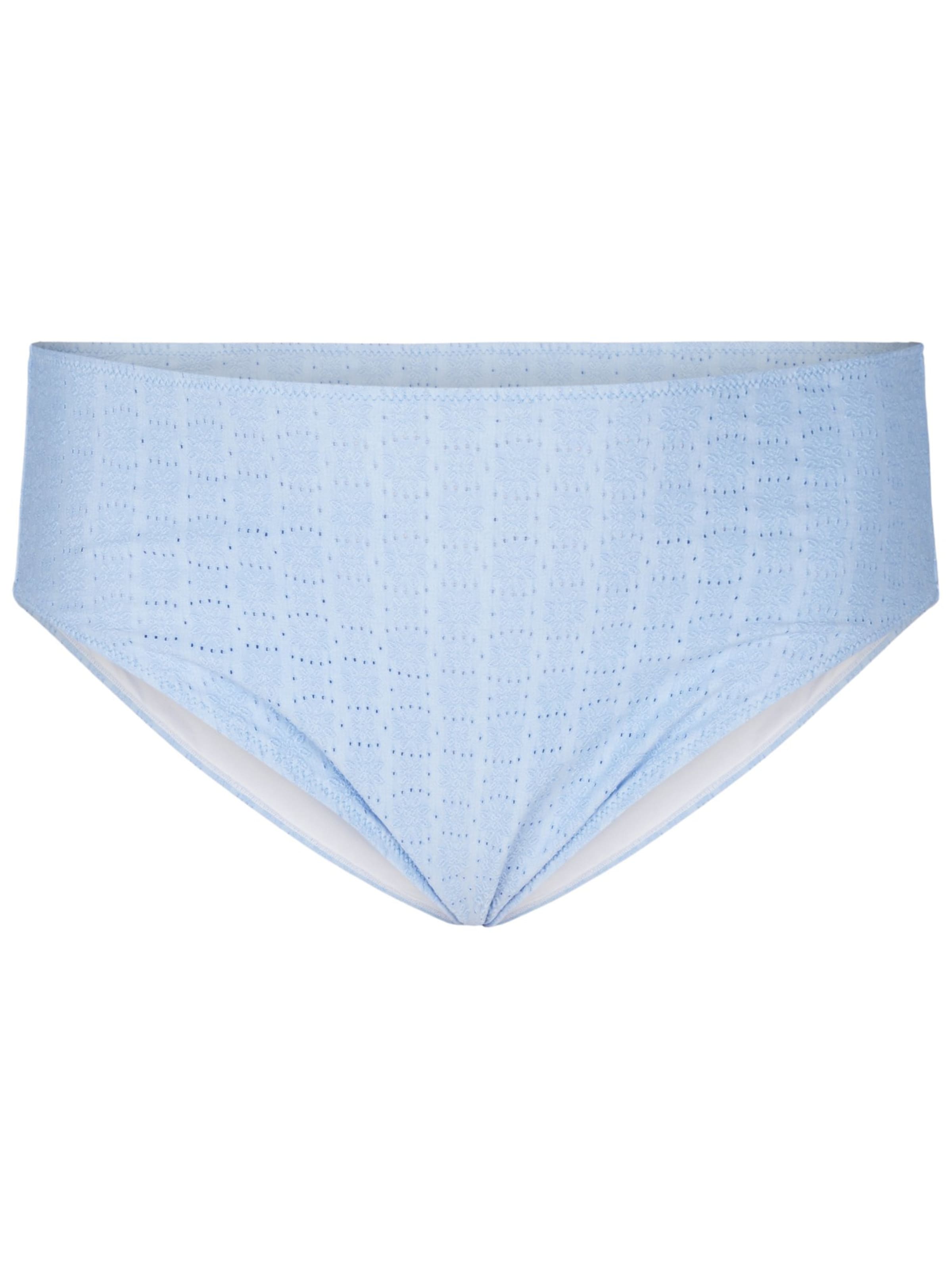 Swim by Zizzi Σλιπ μπικίνι 'Salina' σε μπλε: μπροστά