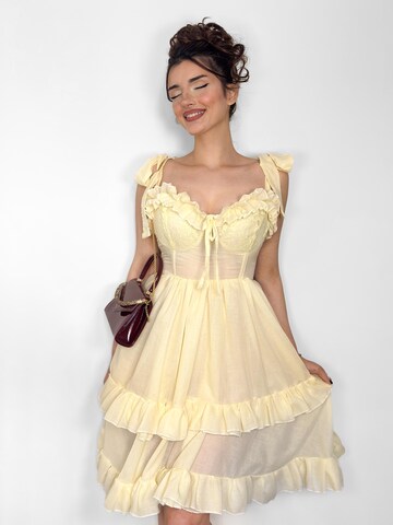 NAYELPARIS Summer dress 'LIMONCELLO DRESS' in Yellow