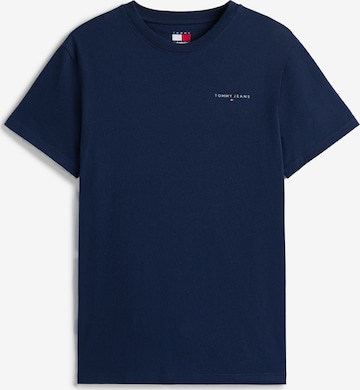 T-Shirt Tommy Jeans en bleu : devant