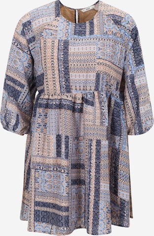 Only Petite Shirt Dress 'MONIKA' in Blue: front