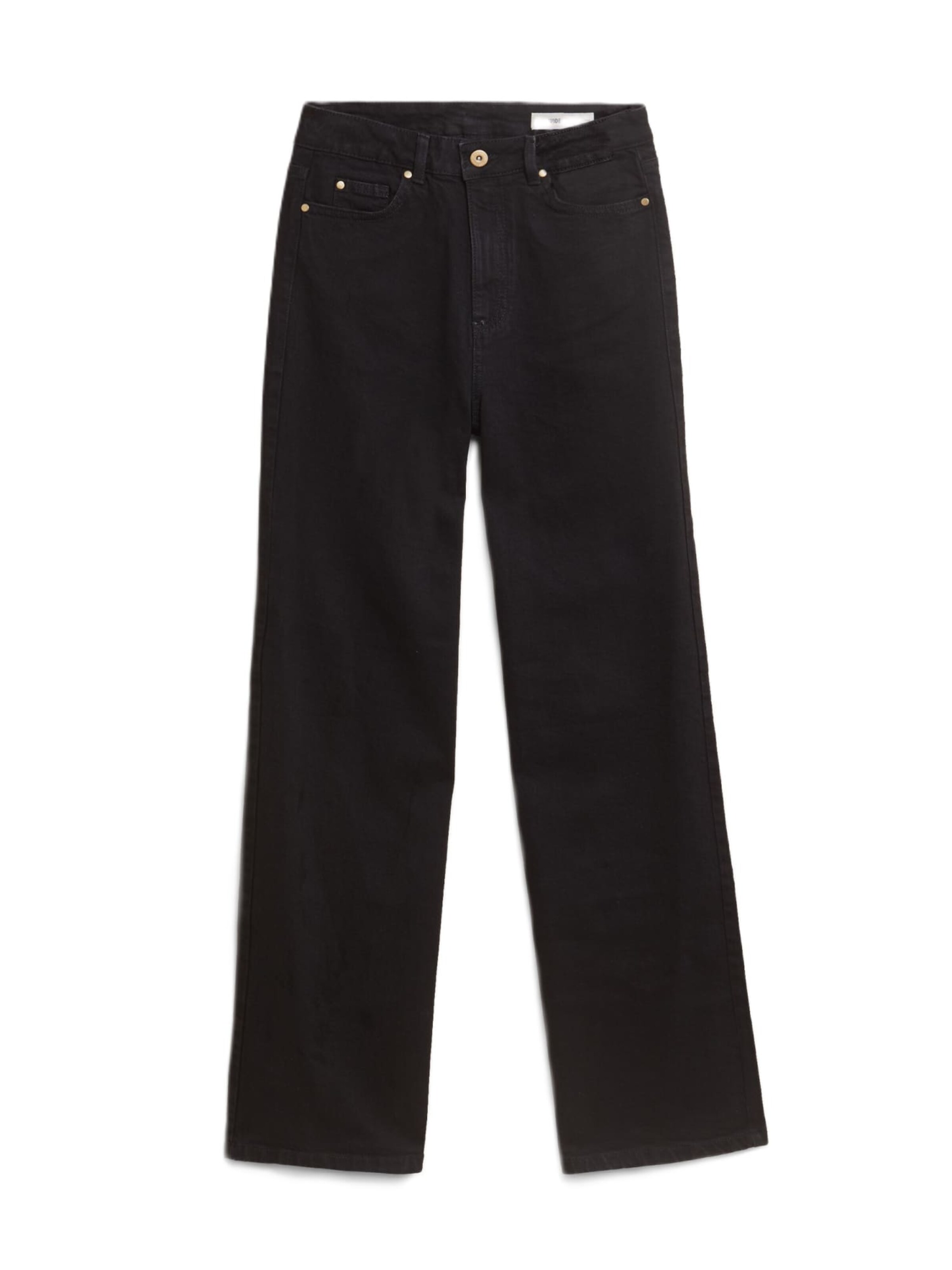 Marks & Spencer Wide leg Jeans in Black