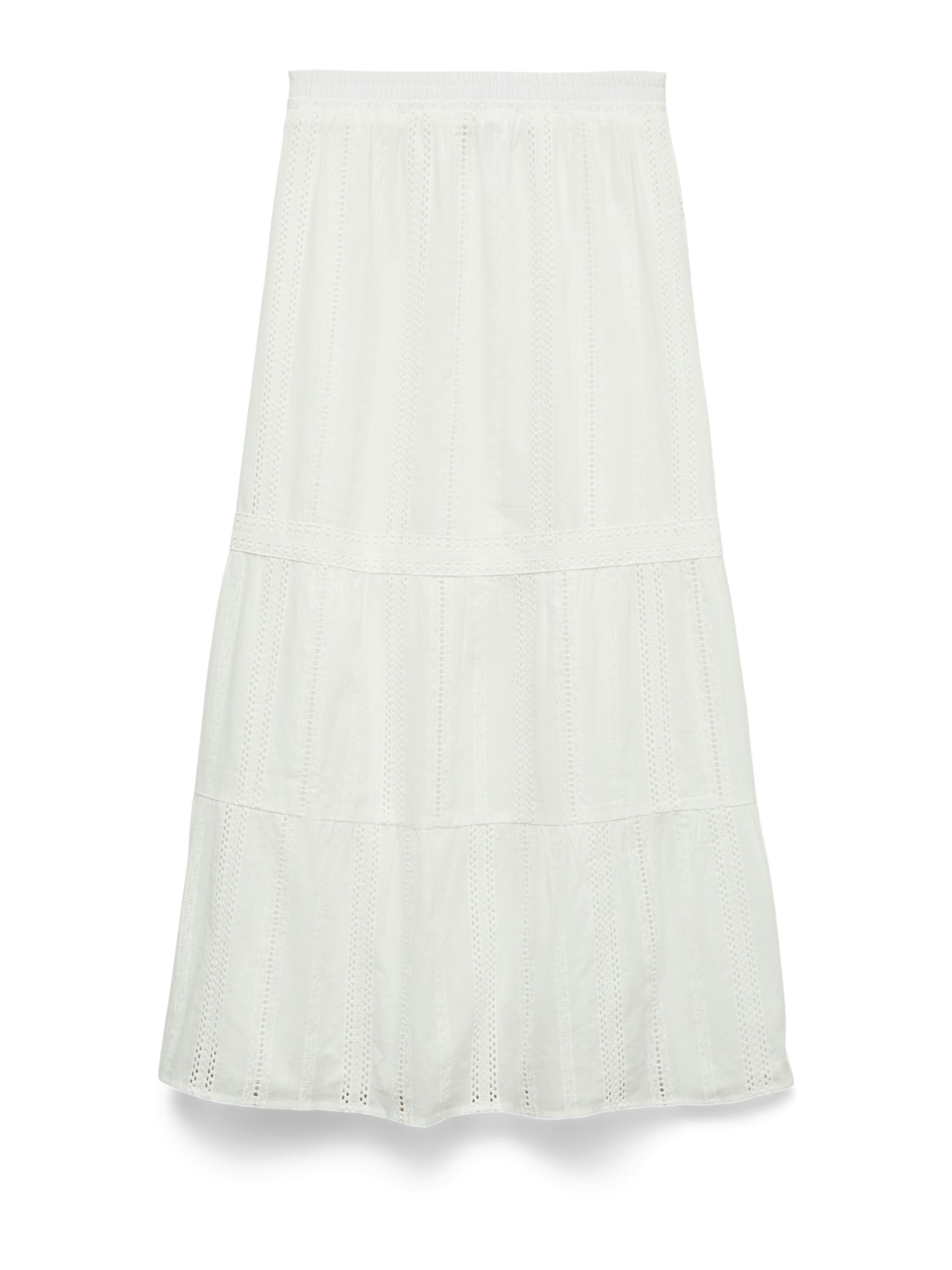 VERO MODA Юбка 'VMBELL' в Белый: спереди