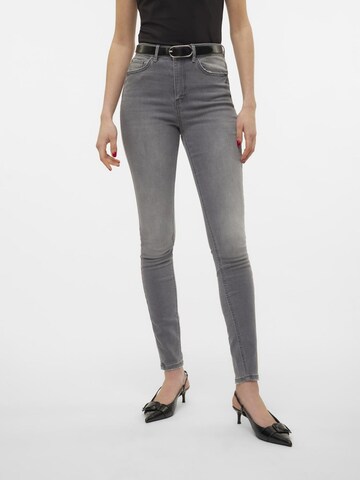 VERO MODA Skinny Jeans 'Sophia' in Grey: front