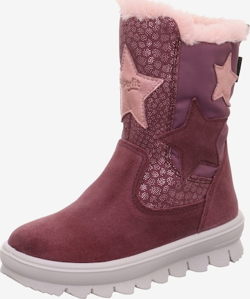 SUPERFIT - Bota de neve 'FLAVIA' em vermelho: frente