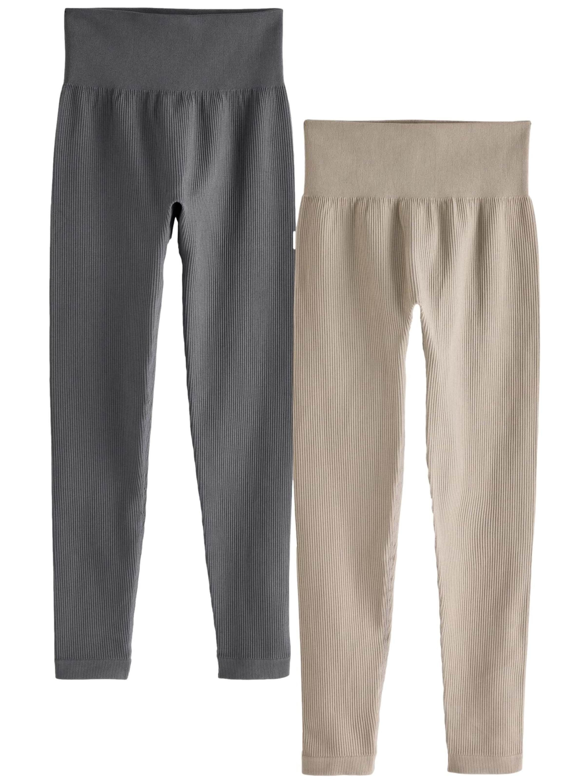 Next Leggings in Beige: front