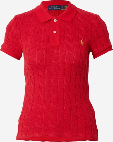 raudona Polo Ralph Lauren Megztinis: priekis