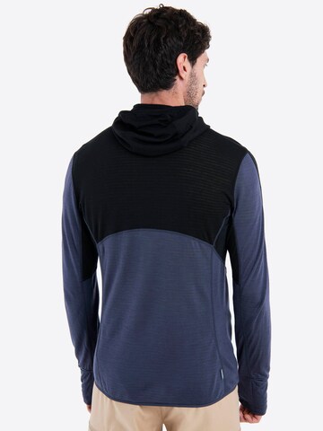 ICEBREAKER Funktionsfleecejacke 'Realfleece Descender' in Schwarz