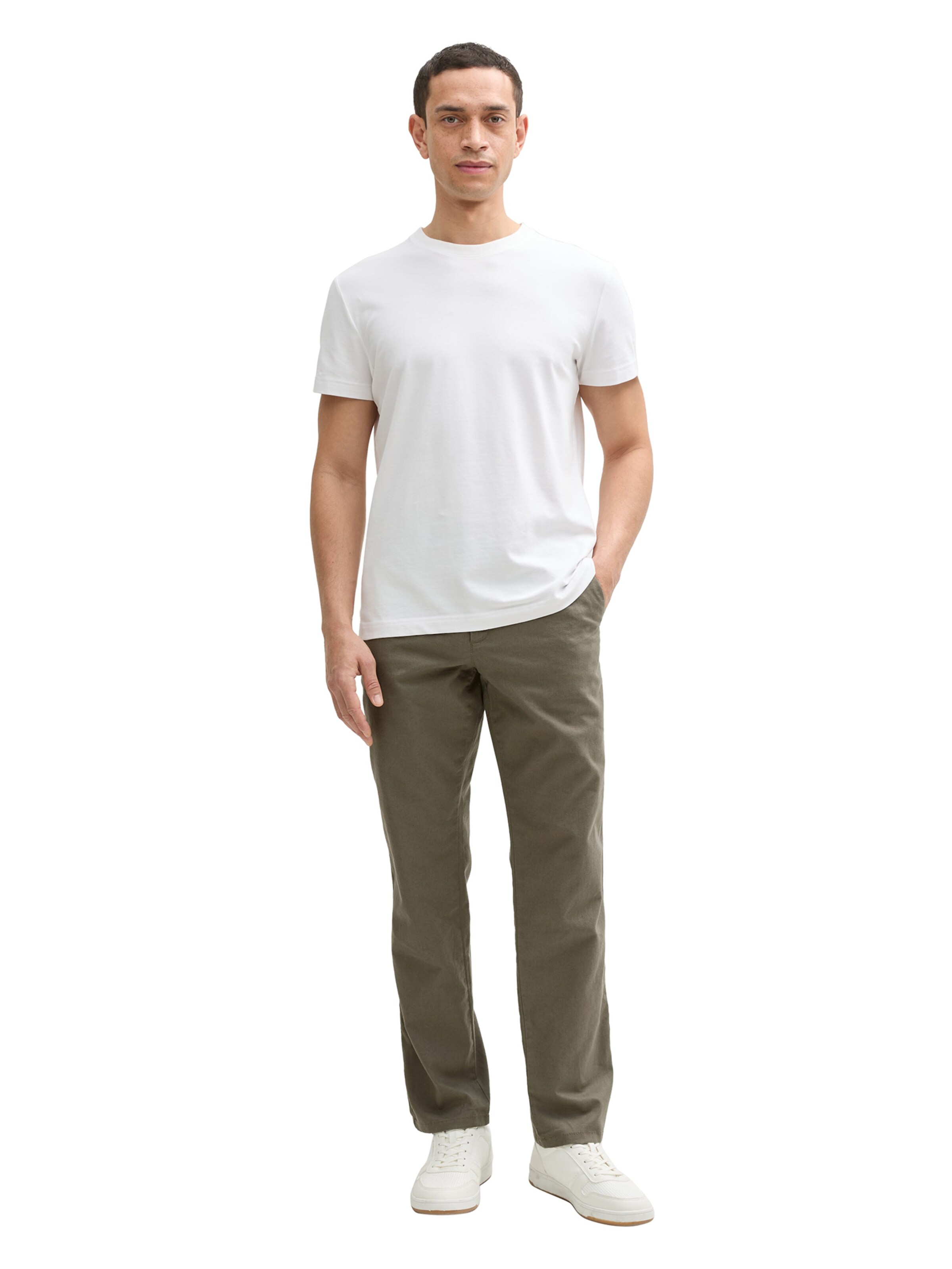 regular Pantaloni chino di TOM TAILOR in verde