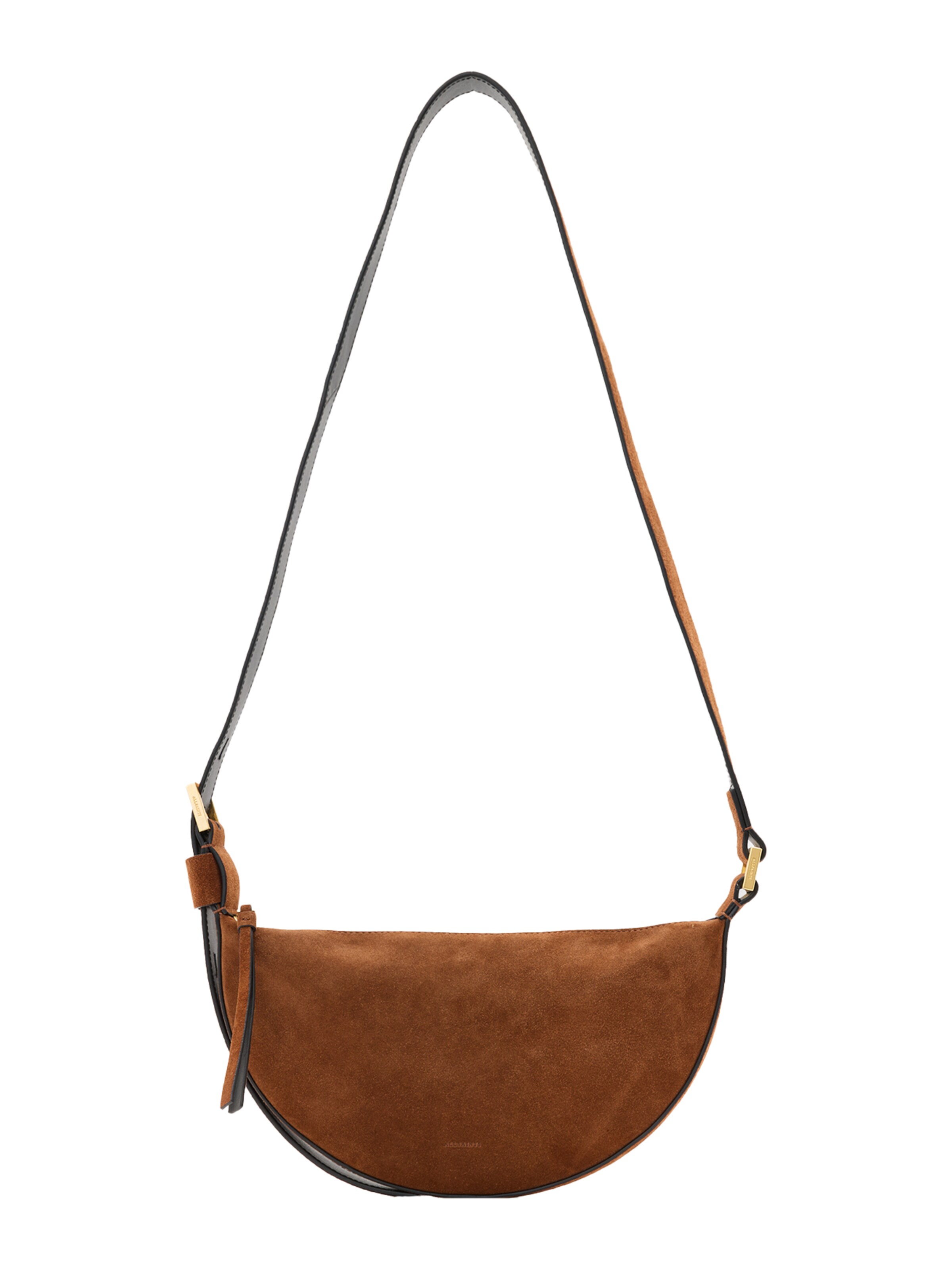 Sac à bandoulière AllSaints en marron : devant