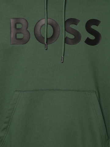 BOSS Black Sweatshirt 'Sullivan 16' in Green