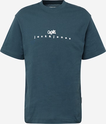 Tricou 'Silverlake' de la JACK & JONES pe verde: față