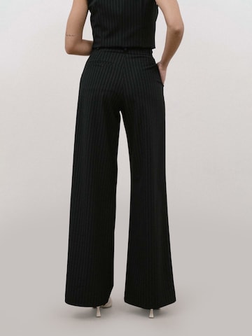 4TAILORS Loose fit Pants in Black