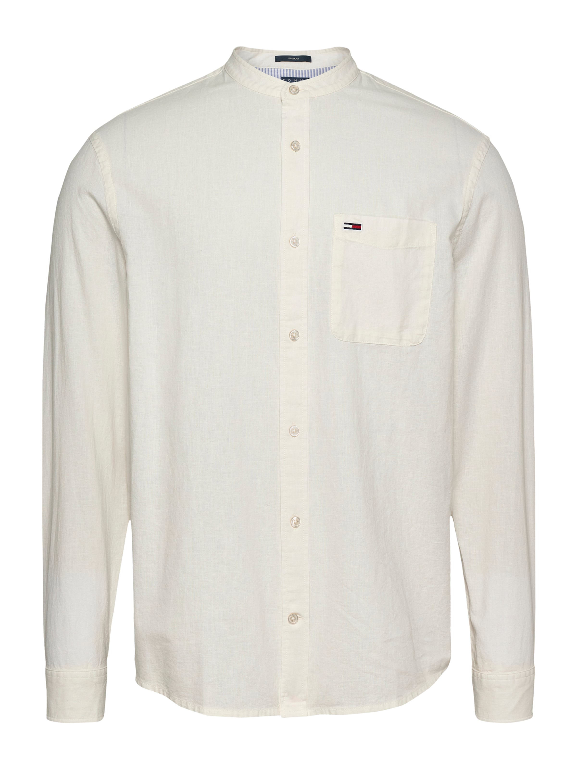 Tommy Jeans Tavaline suurus Triiksärk, värv valge: eest vaates