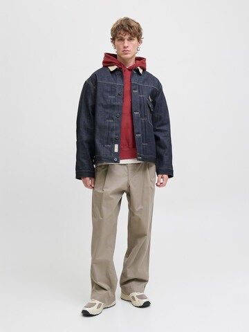 JACK & JONES Sweatshirt i rød