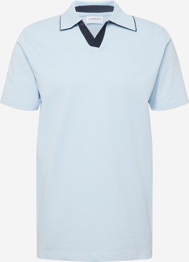 Lindbergh T-Shirt in hellblau / dunkelblau, Produktansicht