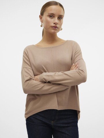 Pull-over 'BREEZE' VERO MODA en marron