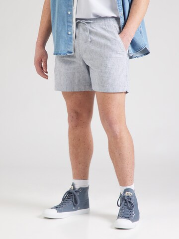 Abercrombie & Fitch Regular Broek in Blauw: voorkant