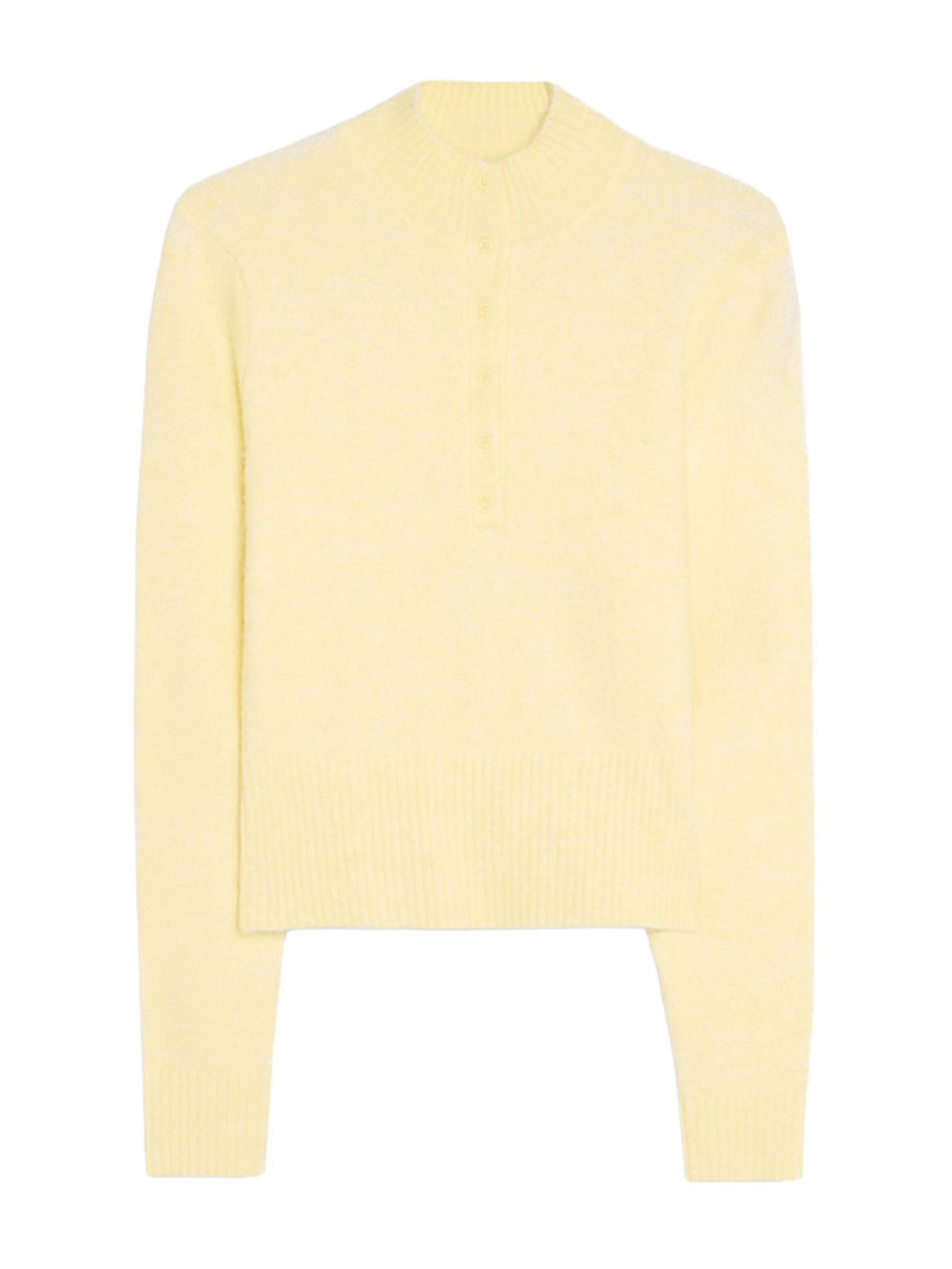 Bershka Sweater in Yellow: front
